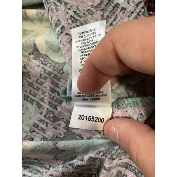 Lularoe Nicole Retro 80's Colorful Stretch Dress Size 2XL  Artsy Skater City NWT - Picture 12 of 13